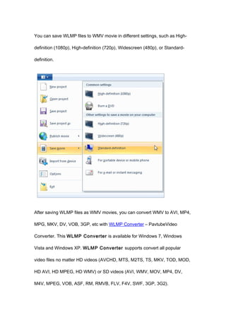wlmp file converter wlmp file converter