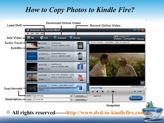 How to Copy Photos to Kindle Fire?




 All rights reserved——http://www.dvd-to-kindlefire.com/
 