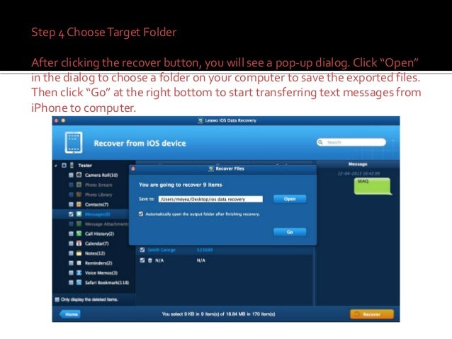 How to Copy Text Messages from iPhone 4 to Computer