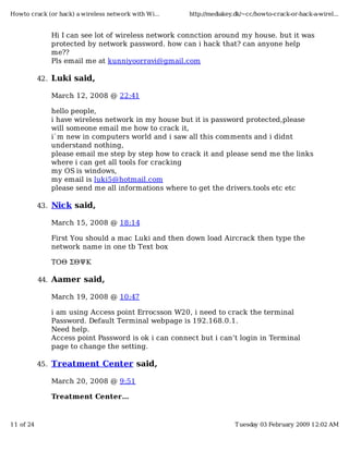 Howto Crack  Or Hack  A Wireless Network With Wired Equivalent Privacy  Wep Slide 11