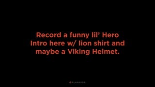 WELCOME TO THE
HERO STORY
COURSE

“When you’re clear
on your Hero Story,
your work can
become legendary.”

 