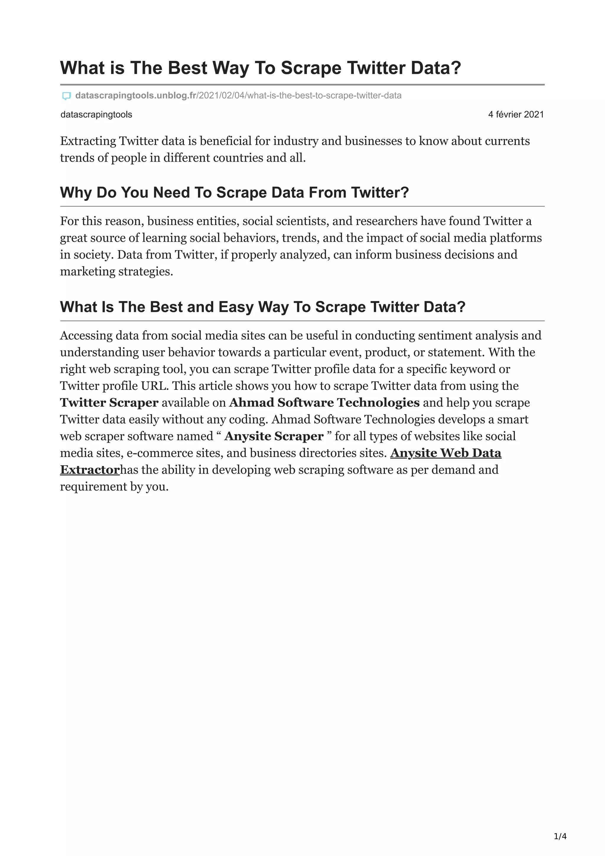 How To Crawl Data From Twitter PDF How to crawl data from twitter pdf