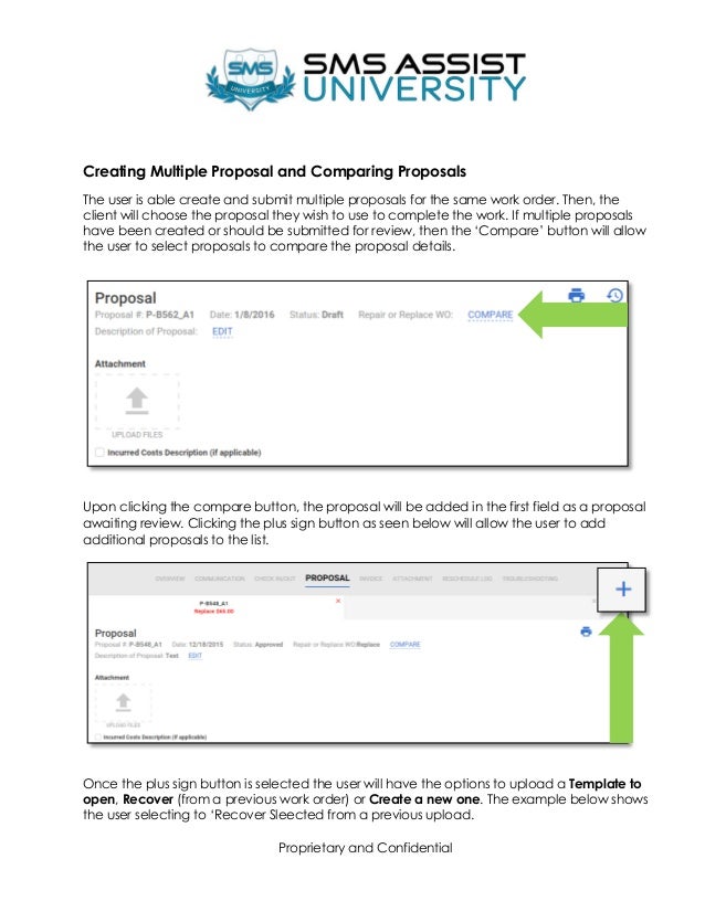 How to create submit a proposal quick guide