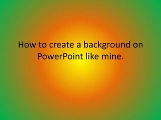 Create PowerPoint Background: Ảnh nền bài thuyết trình có khả năng tạo ấn tượng mạnh mẽ đến với khán giả. Hãy tìm hiểu cách tạo nên background đẹp mắt và chuyên nghiệp cho bài thuyết trình của mình với chúng tôi. Với những bí quyết đặc biệt, bạn sẽ tạo ra những hình nền bài thuyết trình tuyệt đẹp mà không cần phải là designer chuyên nghiệp.