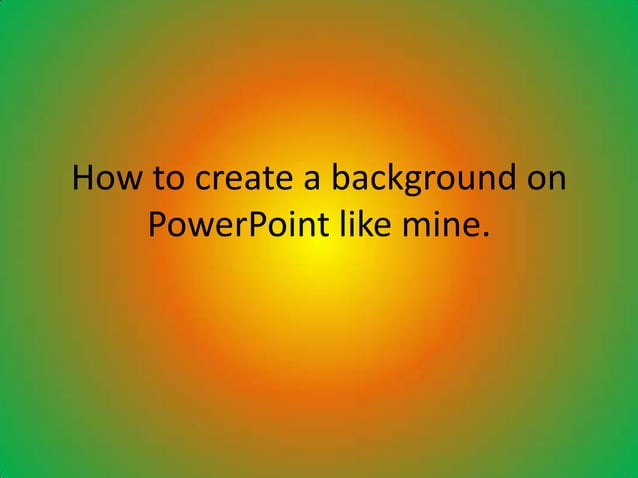 Tạo nền riêng trên PowerPoint giúp tăng tính sáng tạo và độc đáo cho bài thuyết trình của bạn. Sử dụng các công cụ có sẵn từ PowerPoint, bạn có thể thiết kế và tạo ra nền thật ấn tượng và bắt mắt. Hãy bắt đầu khởi động sự sáng tạo của bạn với những ý tưởng tuyệt vời từ PowerPoint.