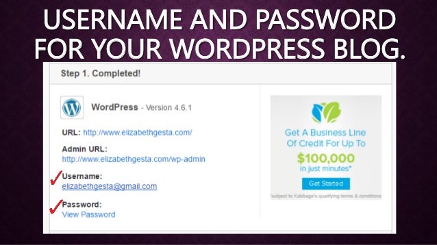 How to Create a Blog Using Wordpress