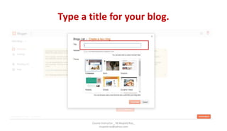 Type a title for your blog.
Course Instructor _ M.Mujeeb Riaz_
mujeebriaz@yahoo.com
 