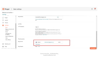 Course Instructor _ M.Mujeeb Riaz_
mujeebriaz@yahoo.com
 