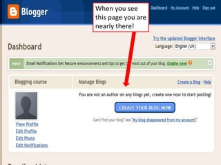 When you see
this page you are
nearly there!

 