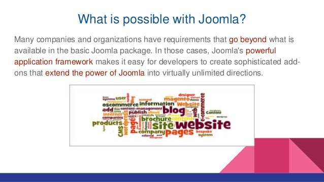 How to create a blog with joomla