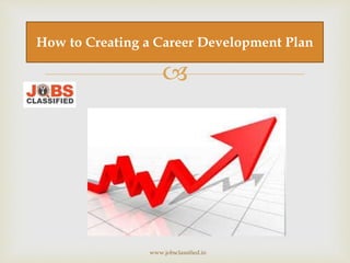 
www.jobsclassified.in
How to Creating a Career Development Plan
 