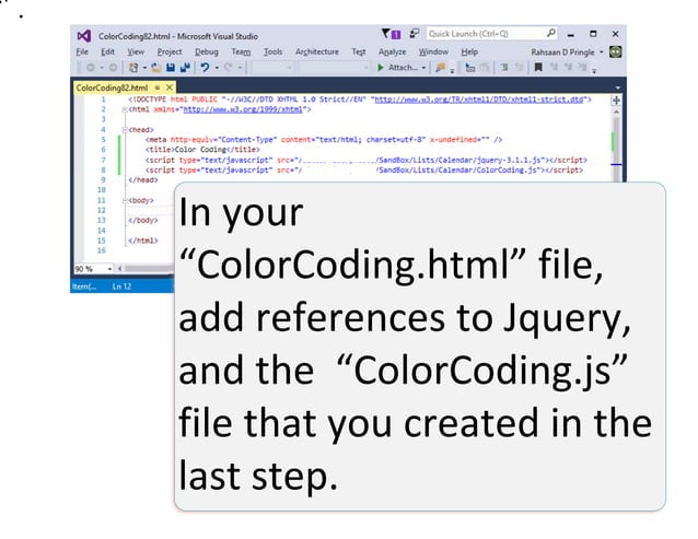 How to create a color coded calendar in share point 2010 | PPT