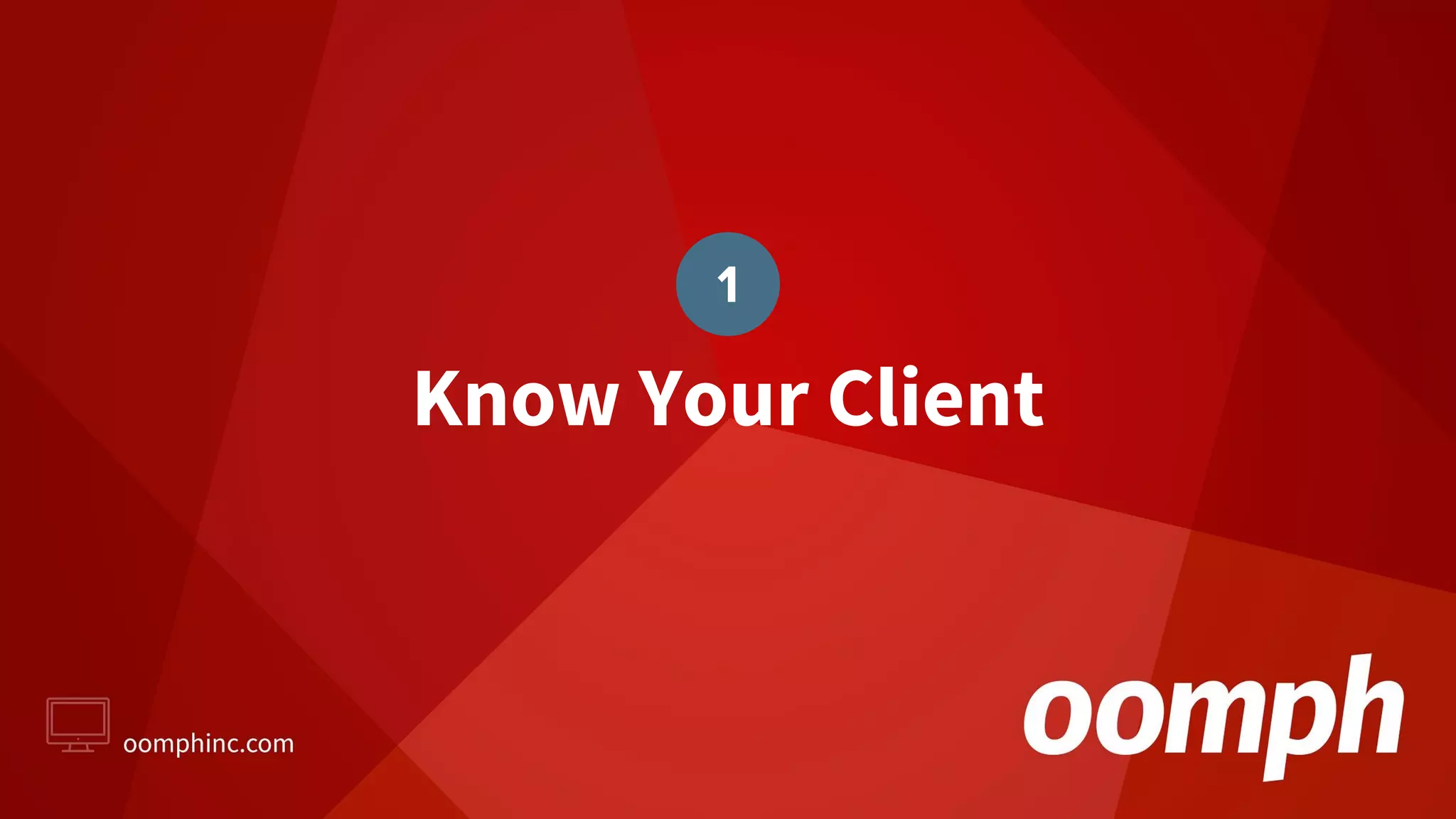 Know Your Client
1
 