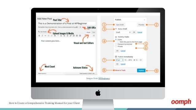 how to create a comprehensive training manual for your clients