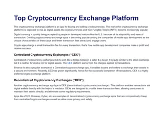 How To Create A Cryptocurrency Exchange App Like Binance.pdf