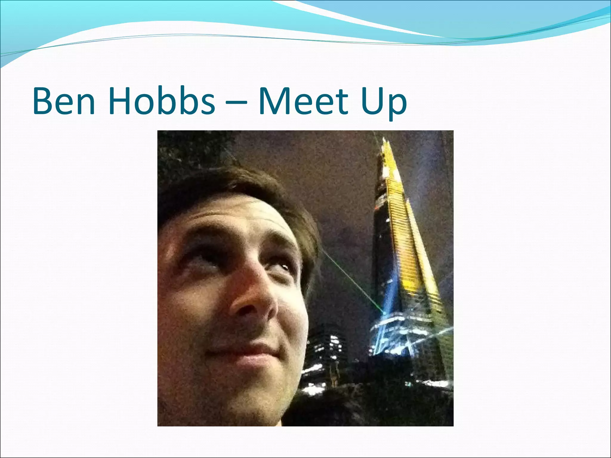 Ben Hobbs – Meet Up
 
 