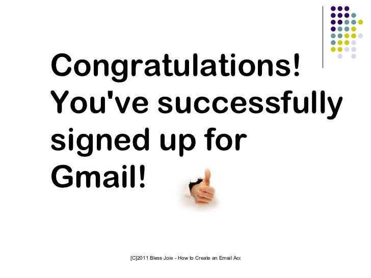 create a email