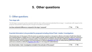 5. Other questions
 