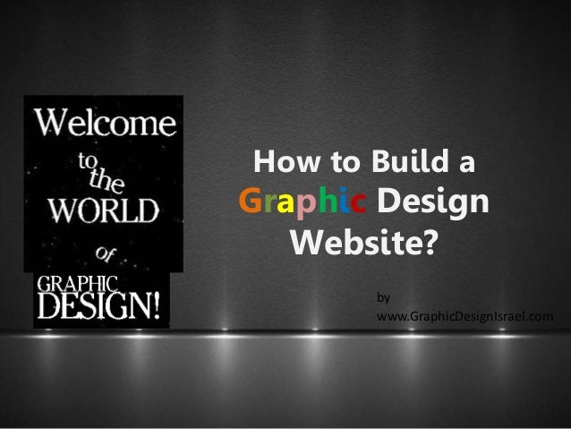 How to Create a Graphic Design Website