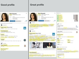 4
Good profile Great profile
 