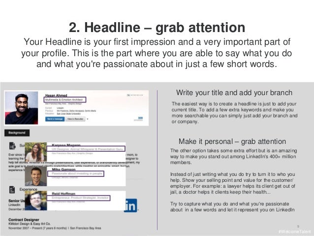 how to create a great linkedin profile example linkedin profile