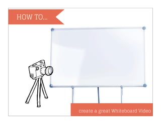 How to create a Great Whiteboard
Video on the Cheap (7 steps)
by Duke Revard
Date

 