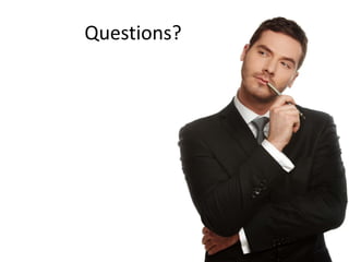 Questions?
 