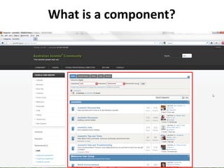What is a component?
 