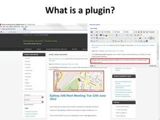 What is a plugin?
 