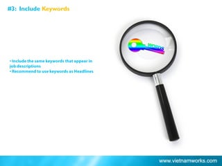 #3: Include Keywords
?
?
 