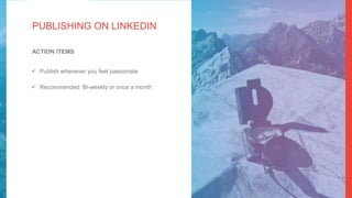 How to Create a Content Marketing Tactical Plan for LinkedIn