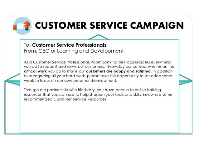 Customer service policy business plan