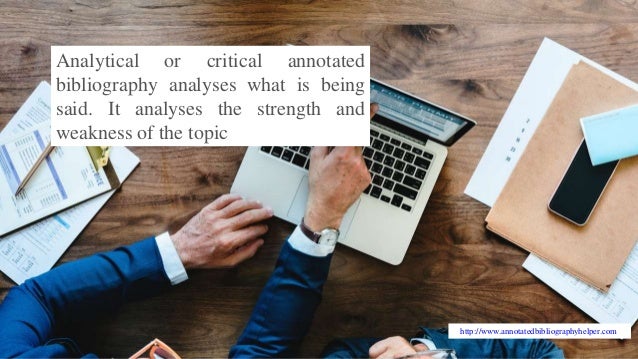 Website annotated bibliography picture