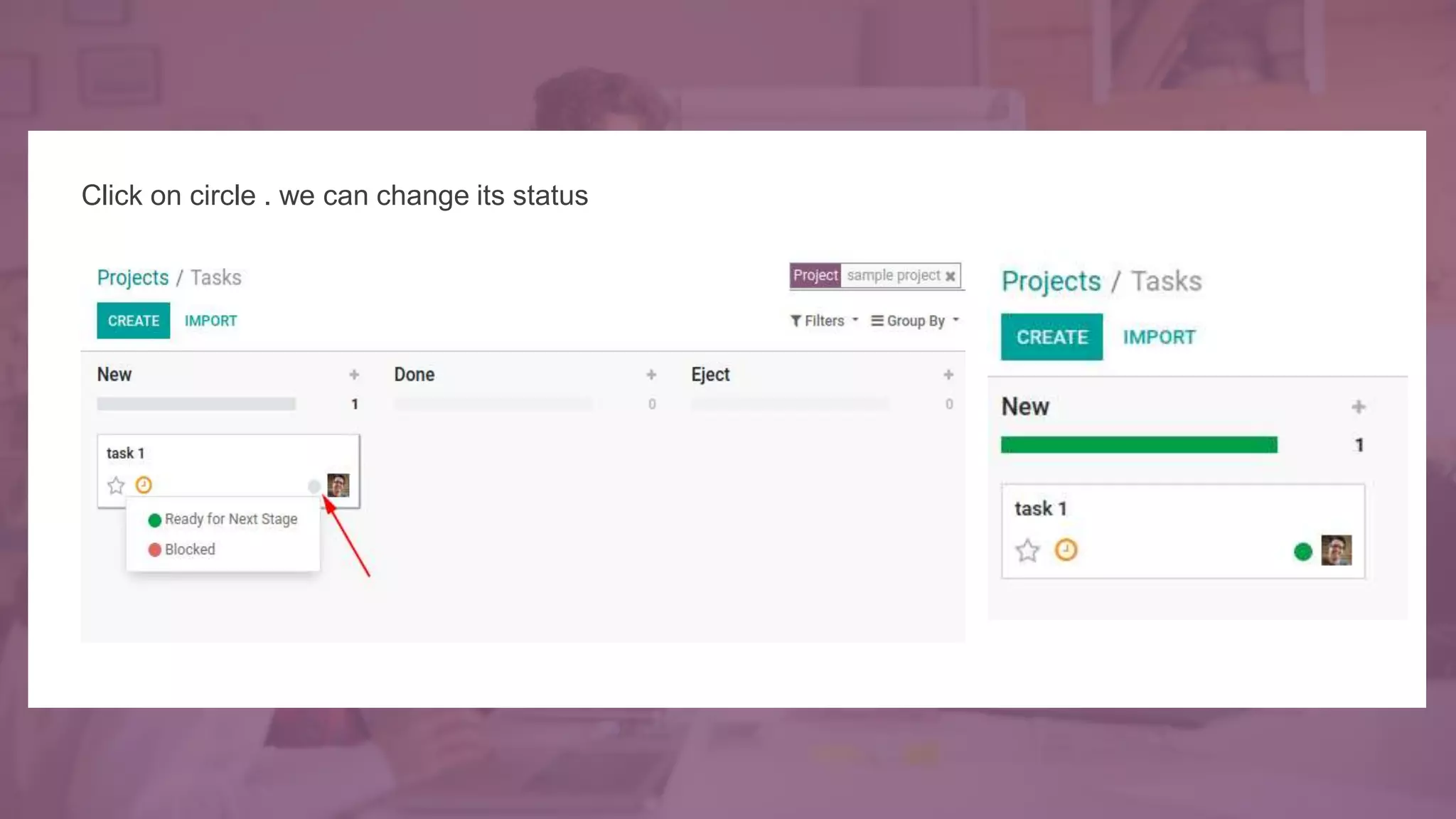How to Create and Manage Tasks in Odoo 13 Project