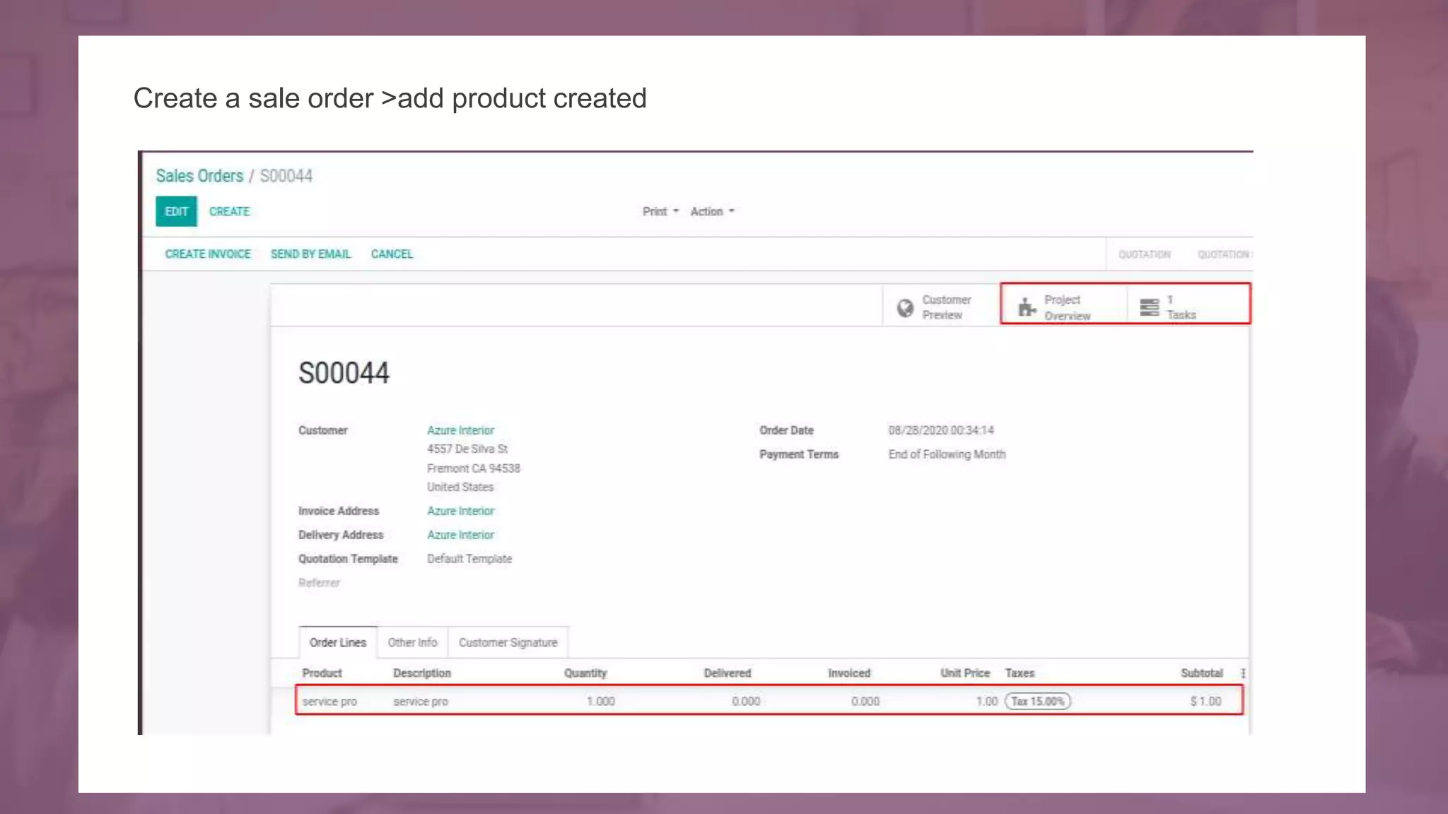 How to Create and Manage Tasks in Odoo 13 Project