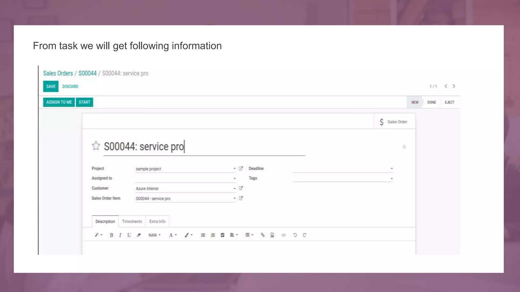 How to Create and Manage Tasks in Odoo 13 Project
