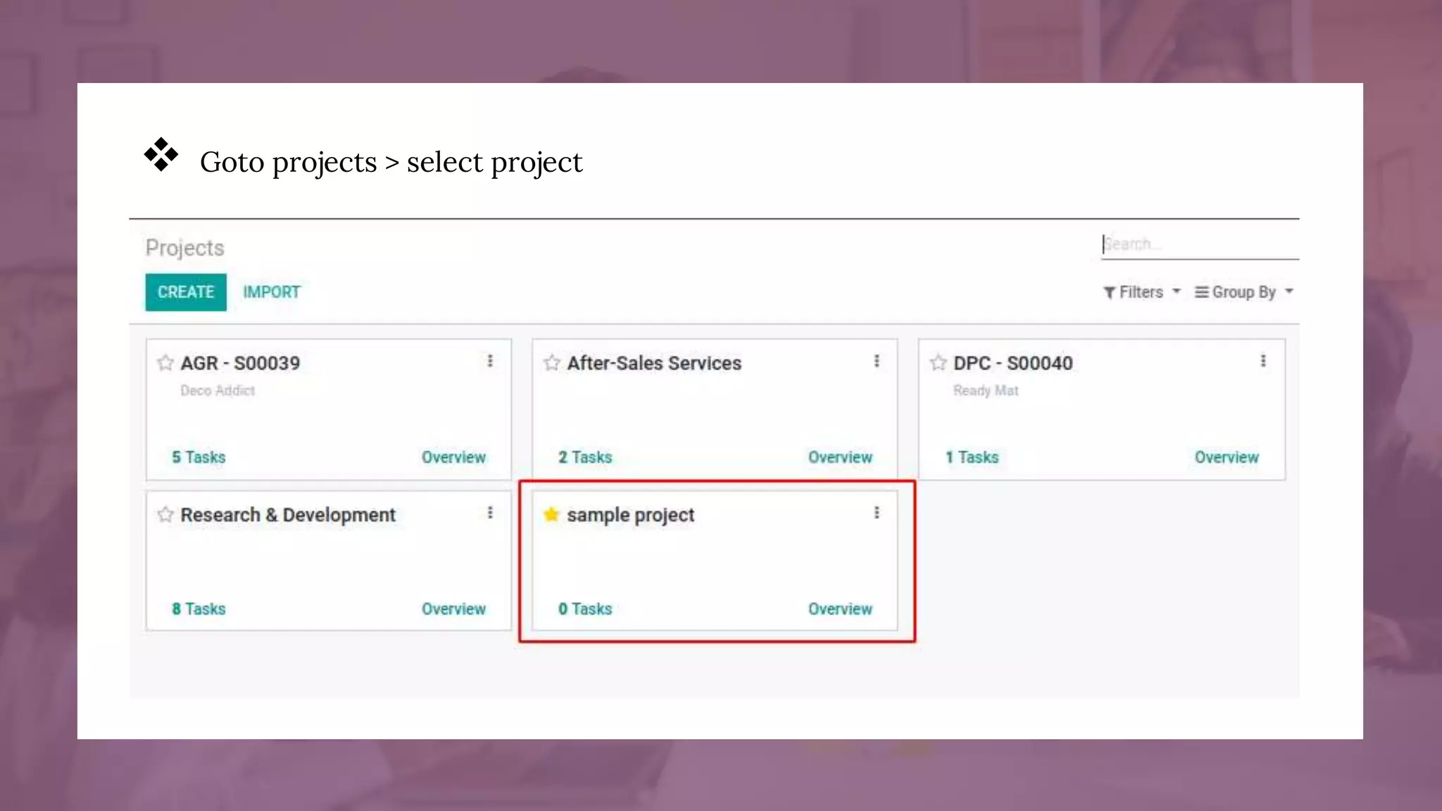 How to Create and Manage Tasks in Odoo 13 Project
