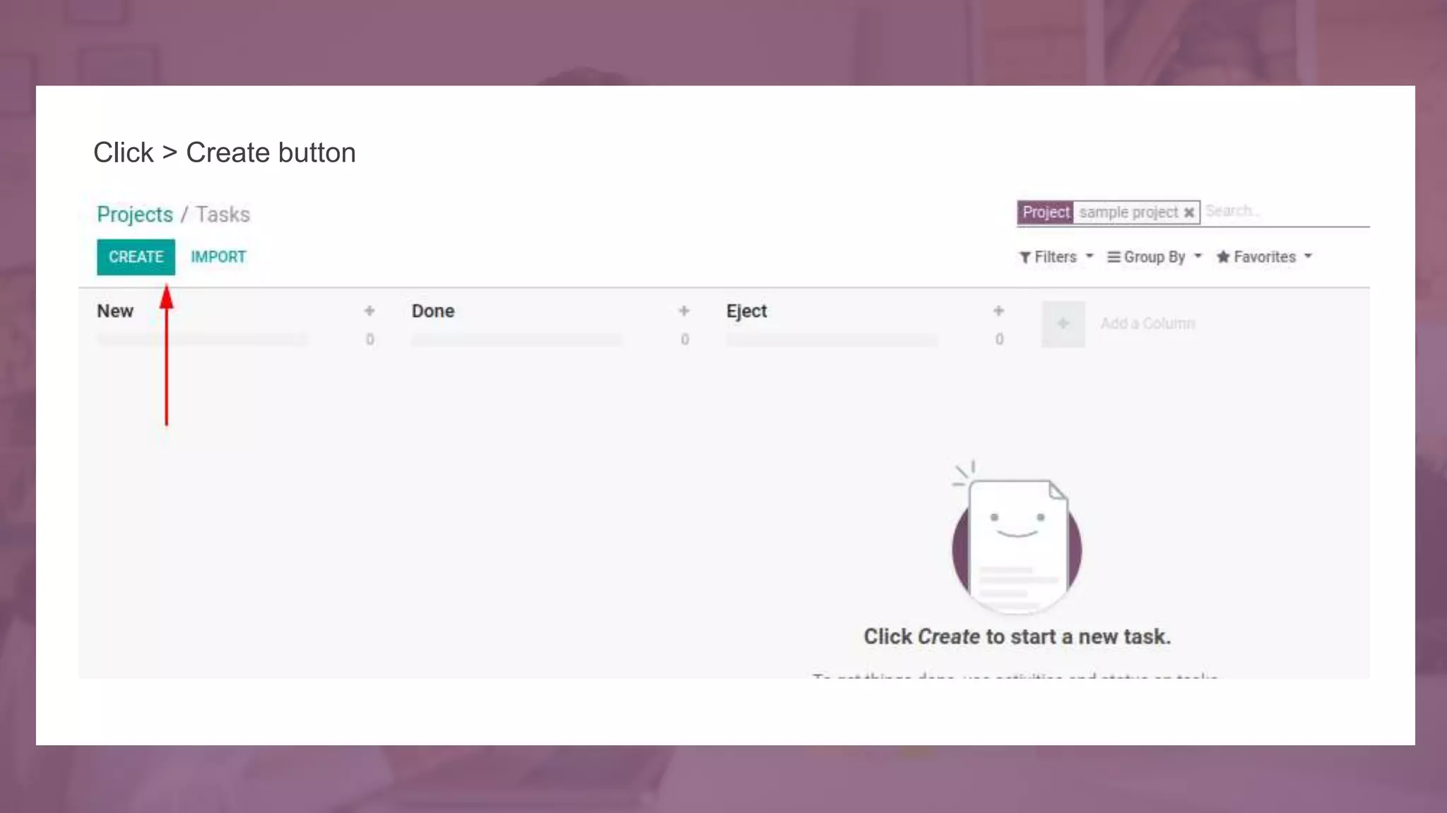 How to Create and Manage Tasks in Odoo 13 Project