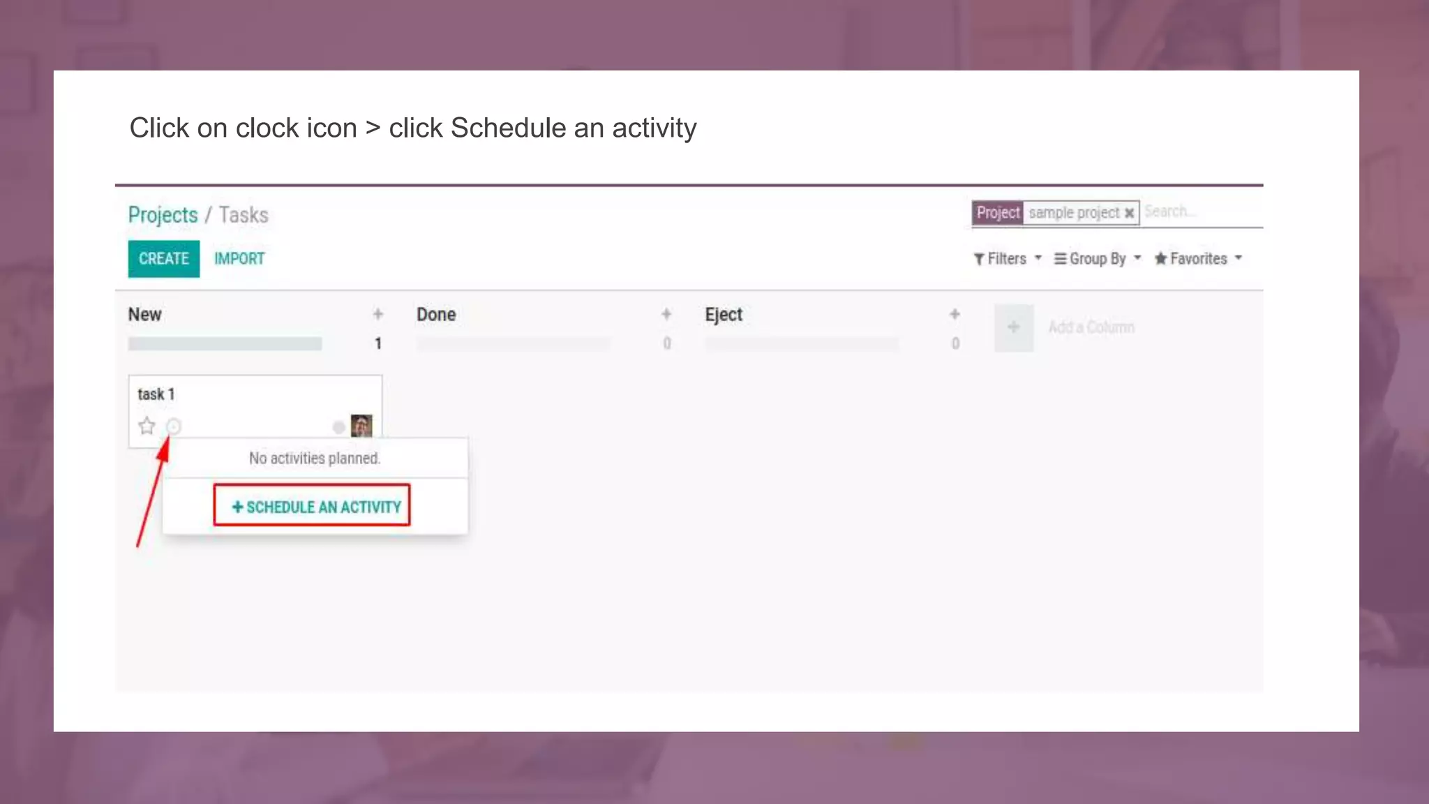 How to Create and Manage Tasks in Odoo 13 Project