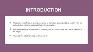 How to Create and Manage Tasks in Odoo 13 Project