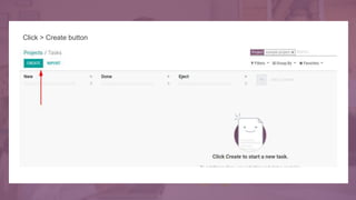 How to Create and Manage Tasks in Odoo 13 Project