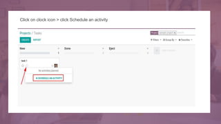 How to Create and Manage Tasks in Odoo 13 Project