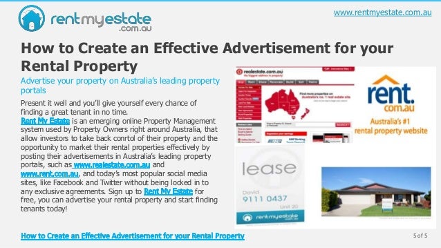 how to create an effective advertisement for your rental property rental property advertising