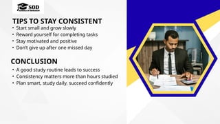 How to Create an Effective Daily Study Routine | PPTX