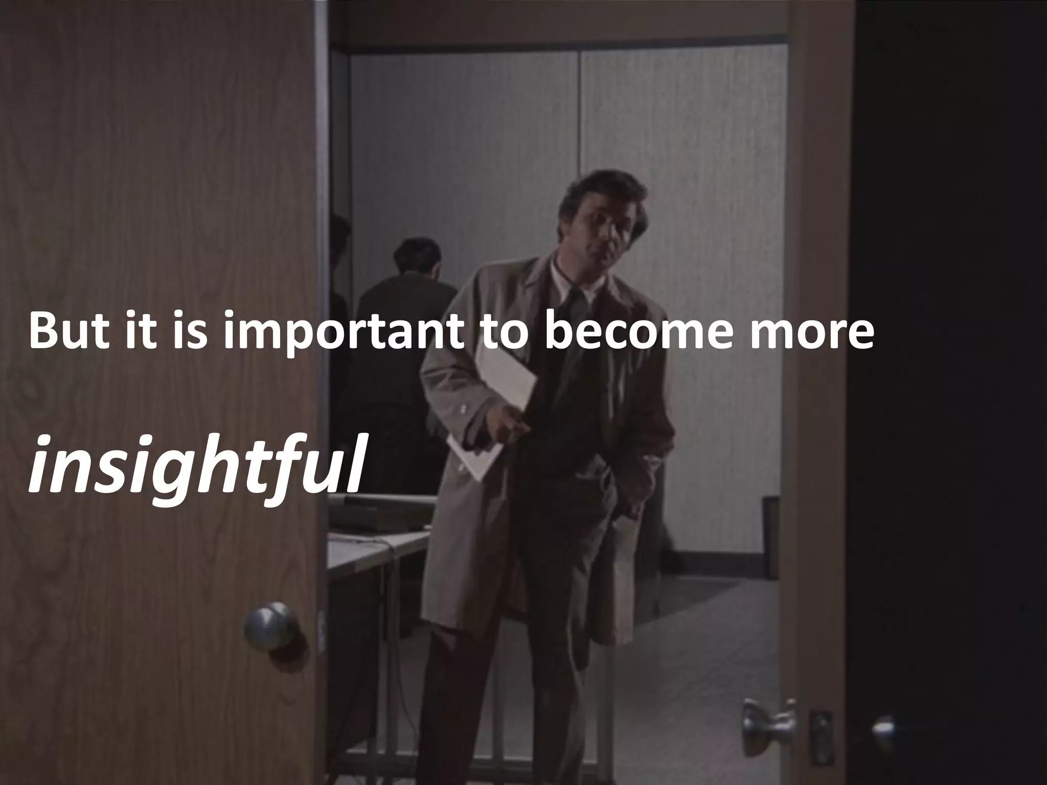 How To Create An Insight