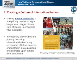 How to create an international student recruitment plan | PPT
