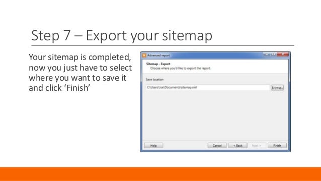 how to create an xml sitemap