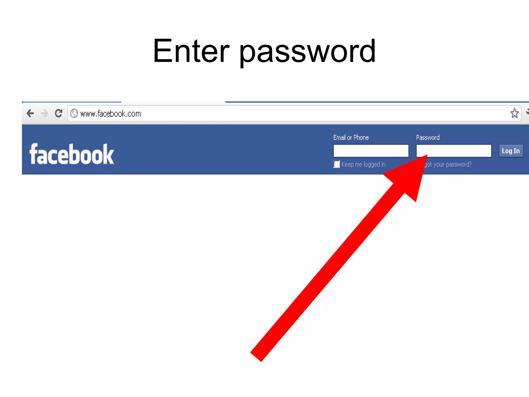 Enter password