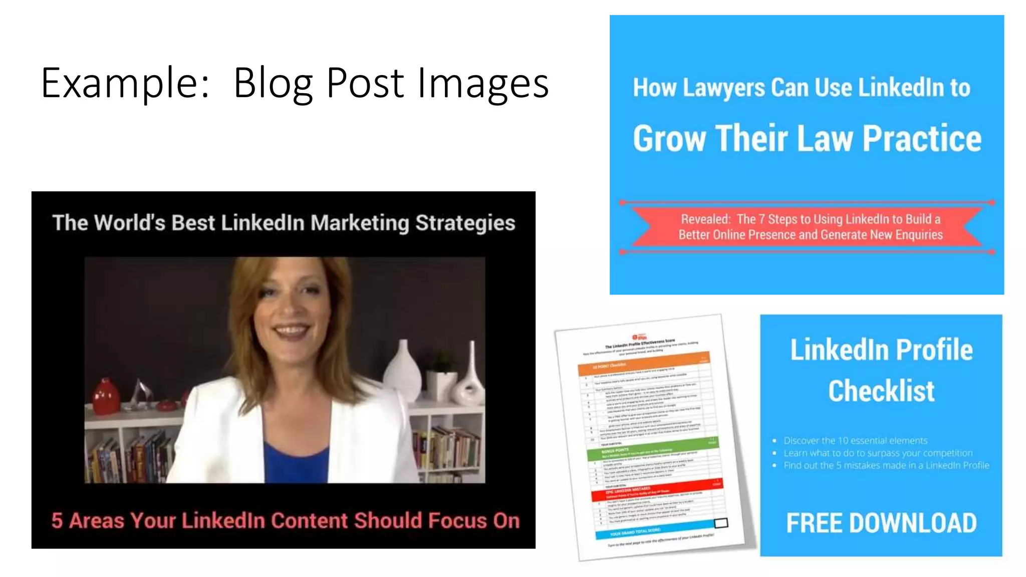 Example: Blog Post Images
 