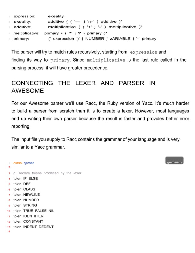 How to create a programming language | PDF
